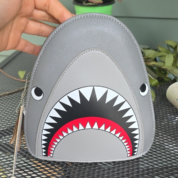 Gray Shark Design Women's Bag - Picture 1 of 6